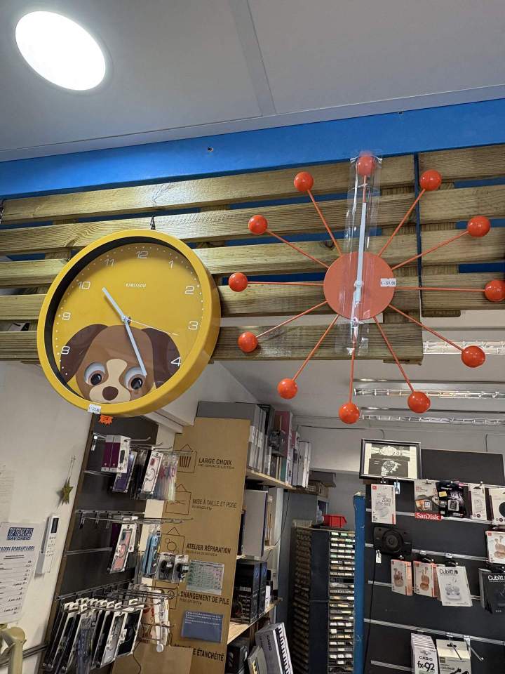 Pendule murale design Guadeloupe